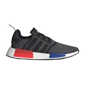 Adidas Men's NMD R1 Shoes - Core Black / Semi Lucid Blue / Glory Red