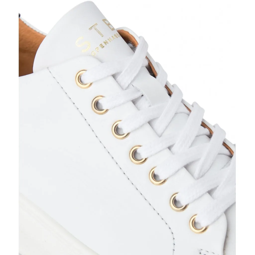 Adina Læder Sneaker - WHITE