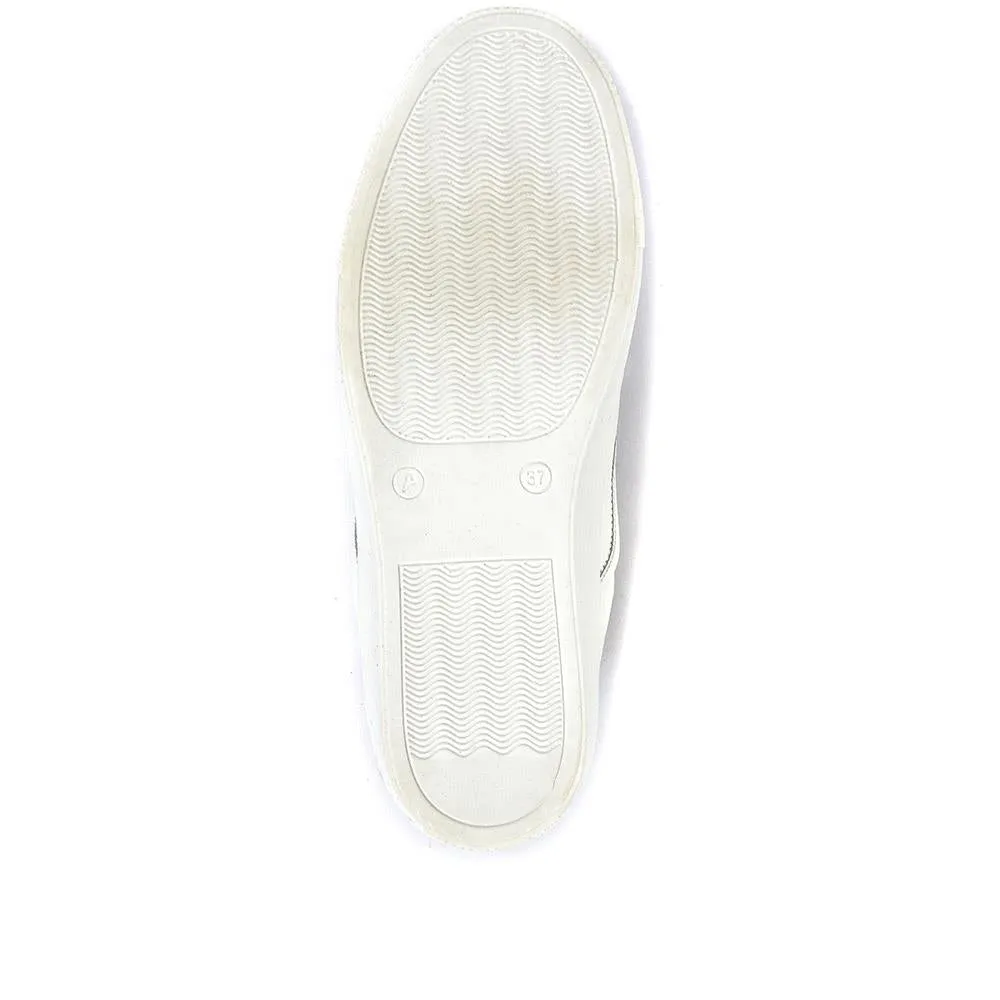 Aoife Leather Slip-On Trainers - AOIFE / 320 233