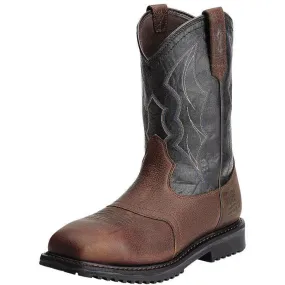 Ariat Men's RigTek 11" Wide Square Comp Toe WP Western Work Boot - 10012932