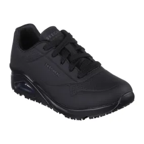 BA004-7 Skechers Work Womens Uno Slip Resistant Trainers Black 40