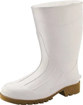 Boot Pvc Pln Toe 12in White 8