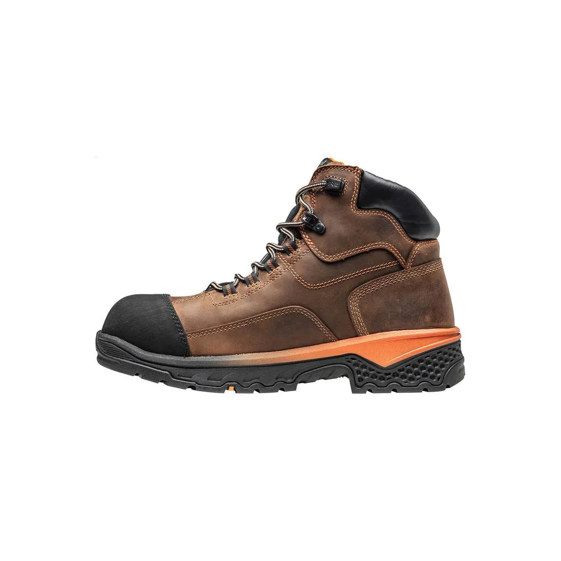 Bosshog 6 Inch Composite-Toe Waterproof PR Work Boot Brown