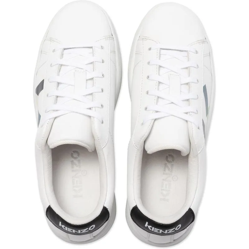 Boys White Logo Trainers