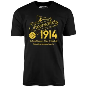 Brockton Shoemakers - Massachusetts - Vintage Defunct Baseball Teams - Unisex T-Shirt