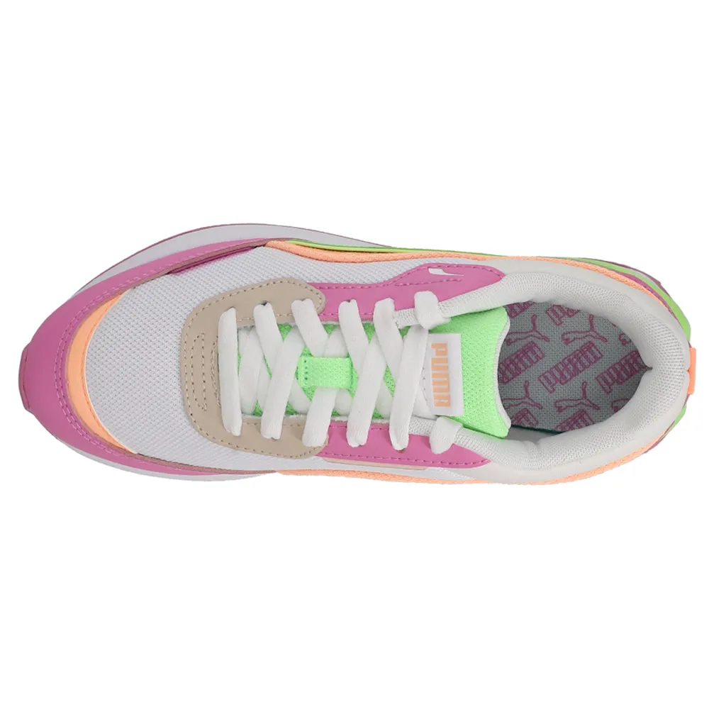 City Rider Translucent Lace Up Sneakers