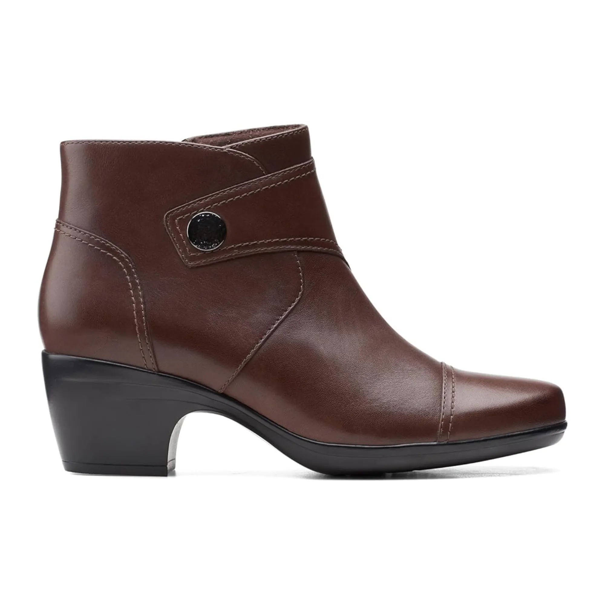 Clarks Emily Calle Women's Leather Ankle Boots