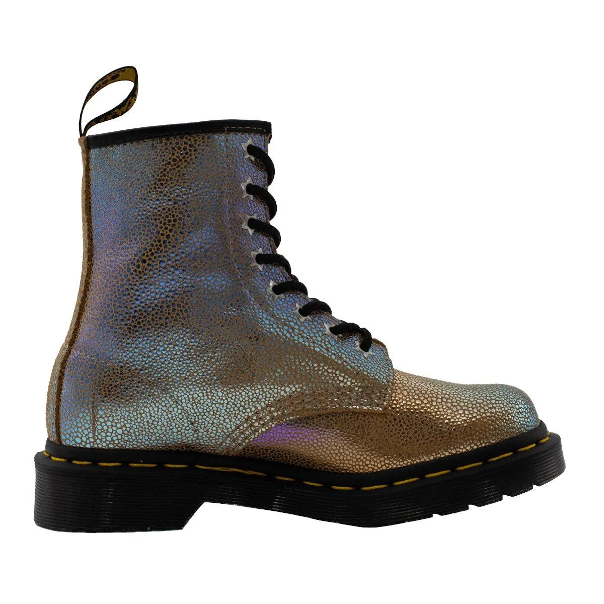 Dr. Martens Air Wair Ankle Boots Leather Gold Colour For Women