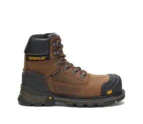 Excavator XL 6 Inch Composite-Toe Waterproof Work Boot Dark Brown