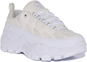 Fila Raid Chunky Trainer In White