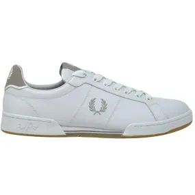 Fred Perry B6202 200 B722 White Leather Trainers