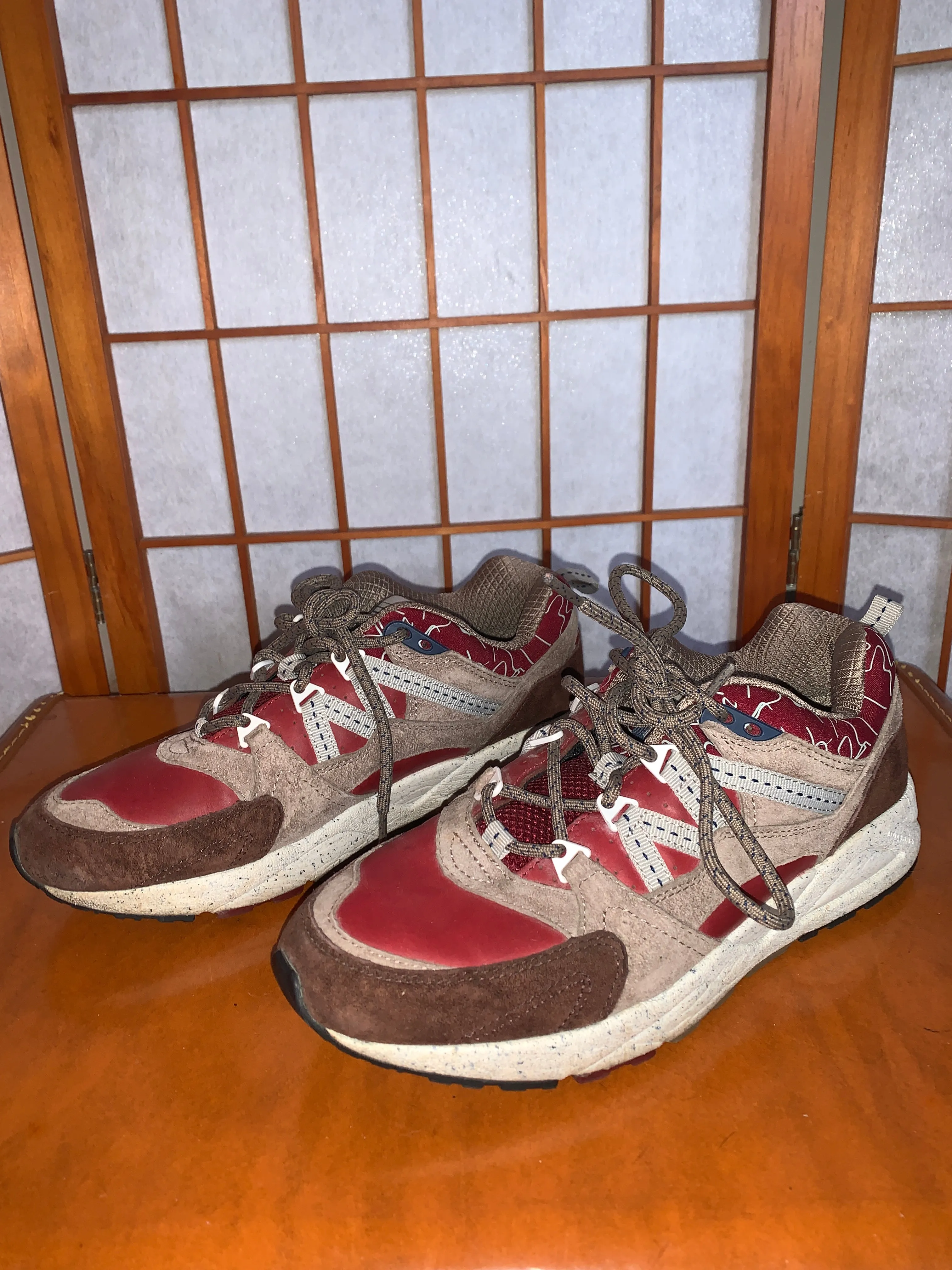 Karhu Fusion 2.0 suede learher sneakers trainers 7.5