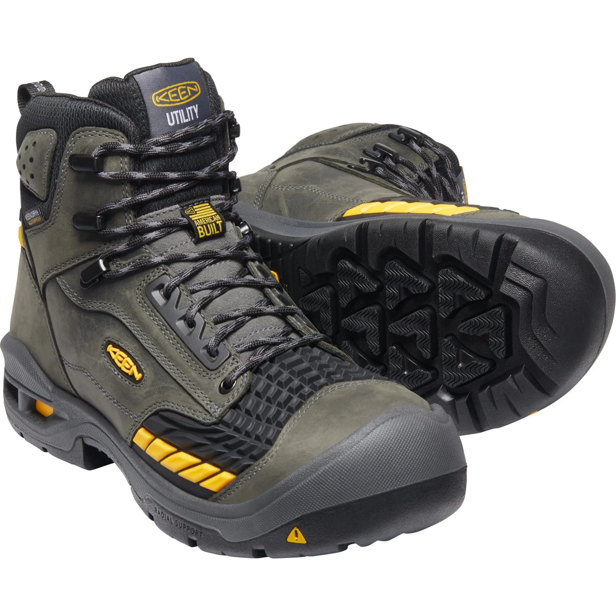 Keen Utility Men's Troy 6" Carbon-Fiber Toe WP Work Boot - 1025697