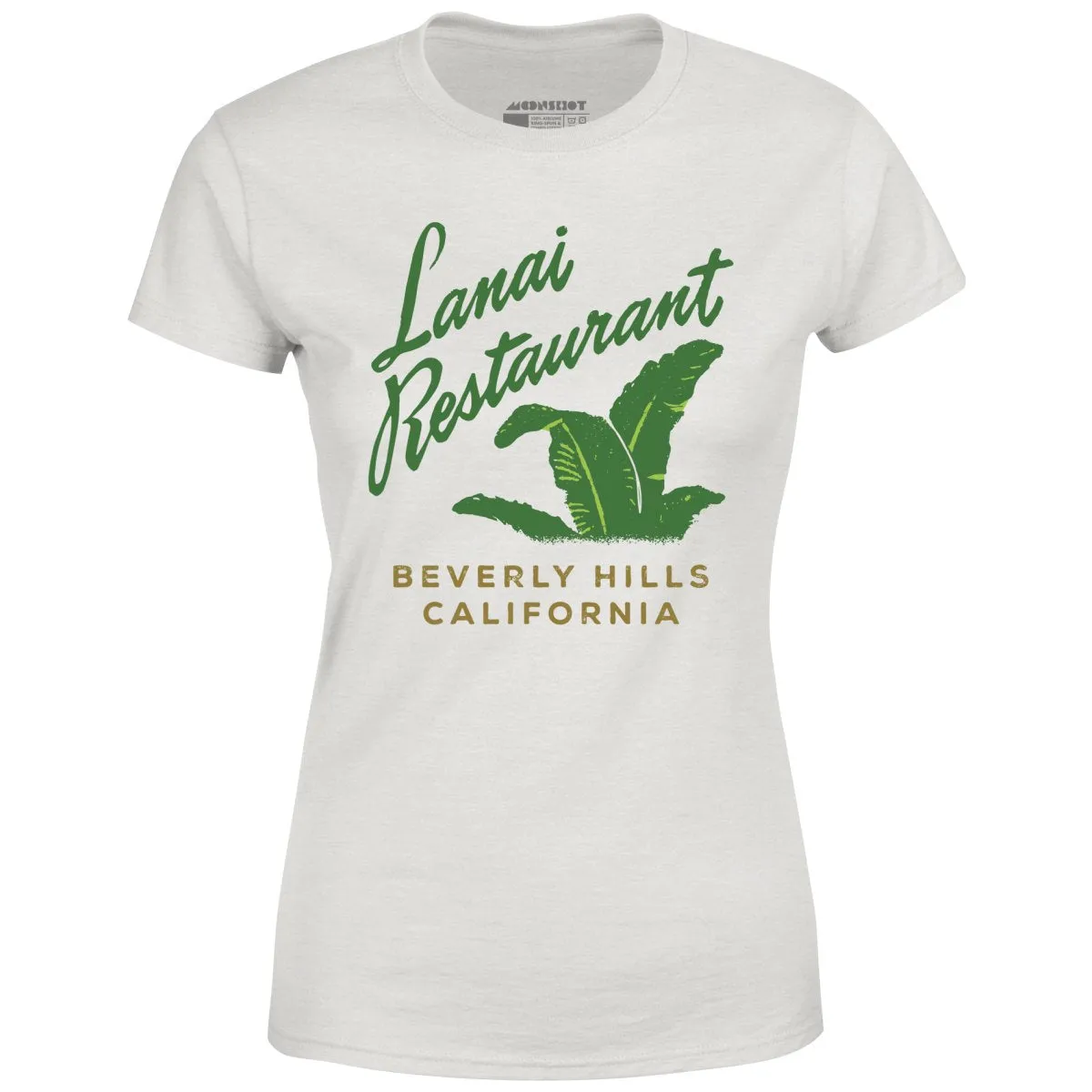 Lanai - Beverly Hills, CA - Vintage Restaurant - Women's T-Shirt