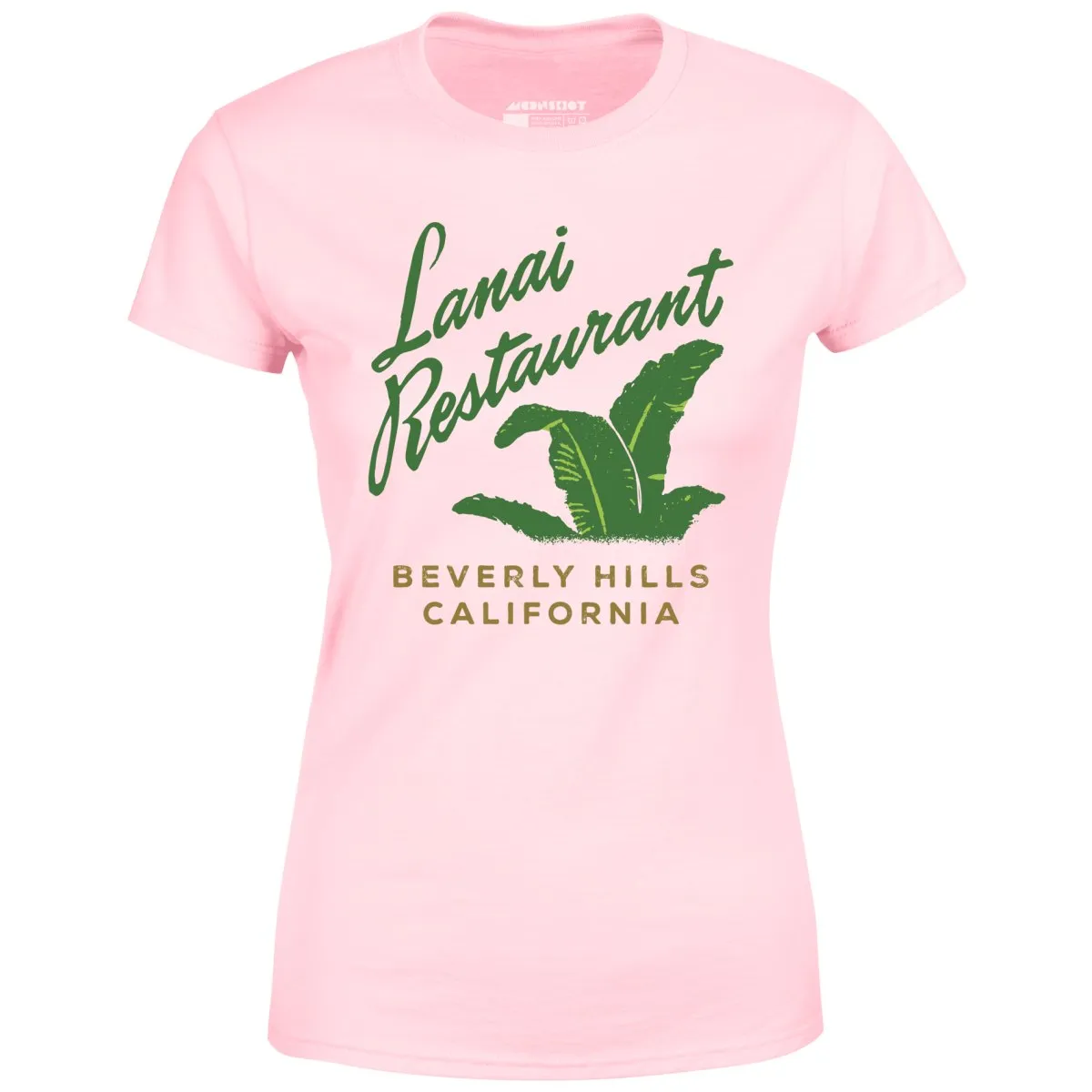 Lanai - Beverly Hills, CA - Vintage Restaurant - Women's T-Shirt