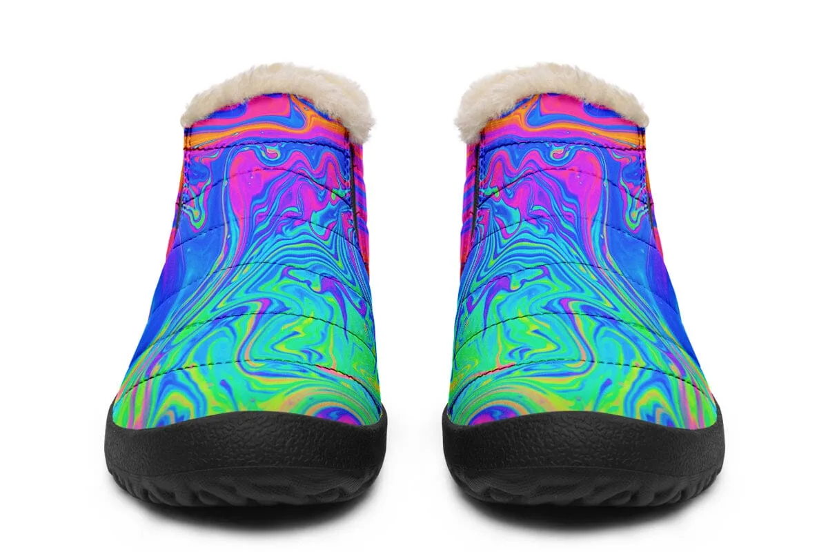 Melting Colors Winter Slippers