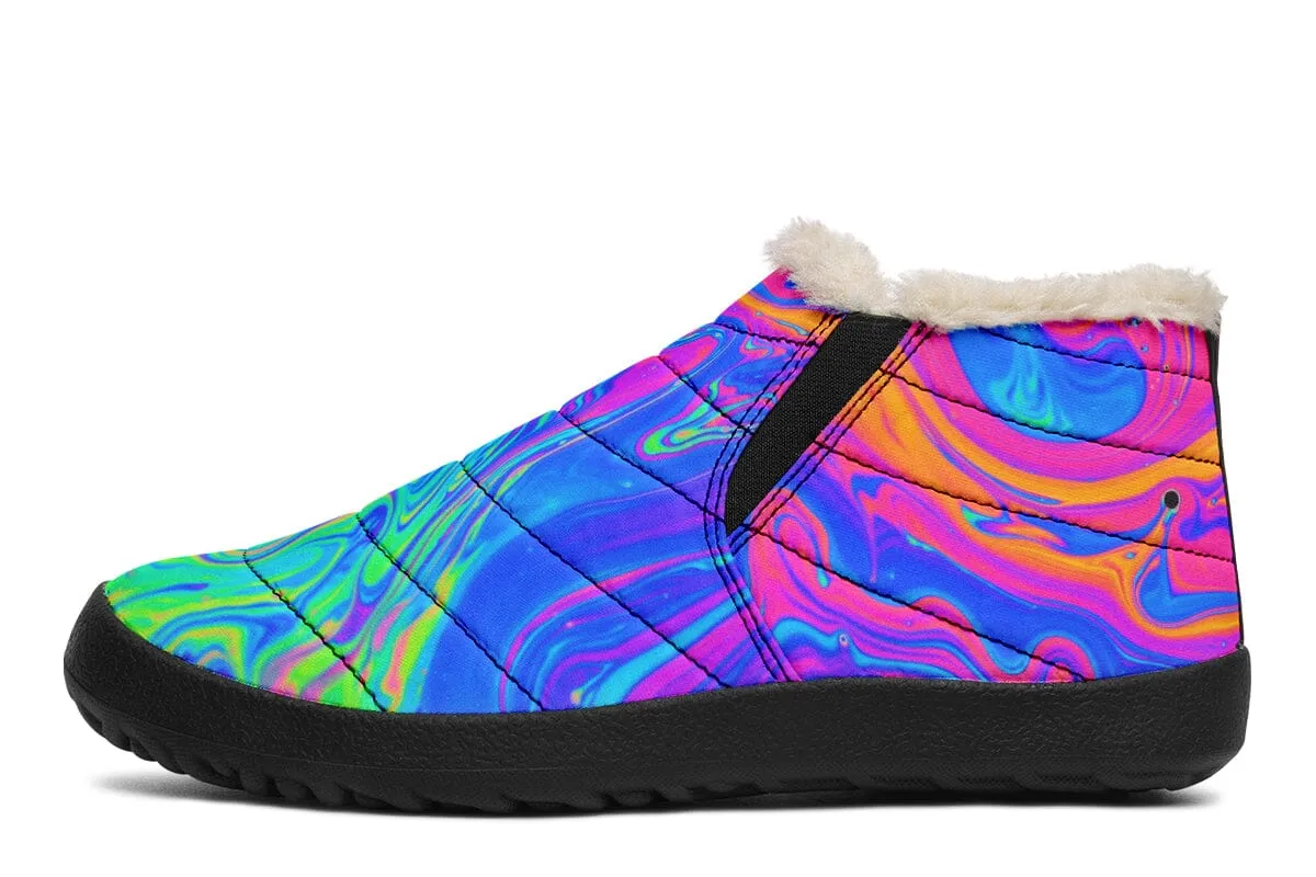 Melting Colors Winter Slippers