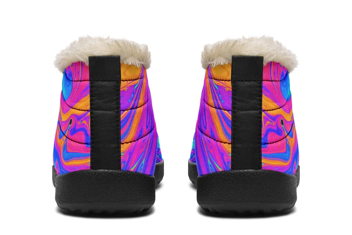 Melting Colors Winter Slippers