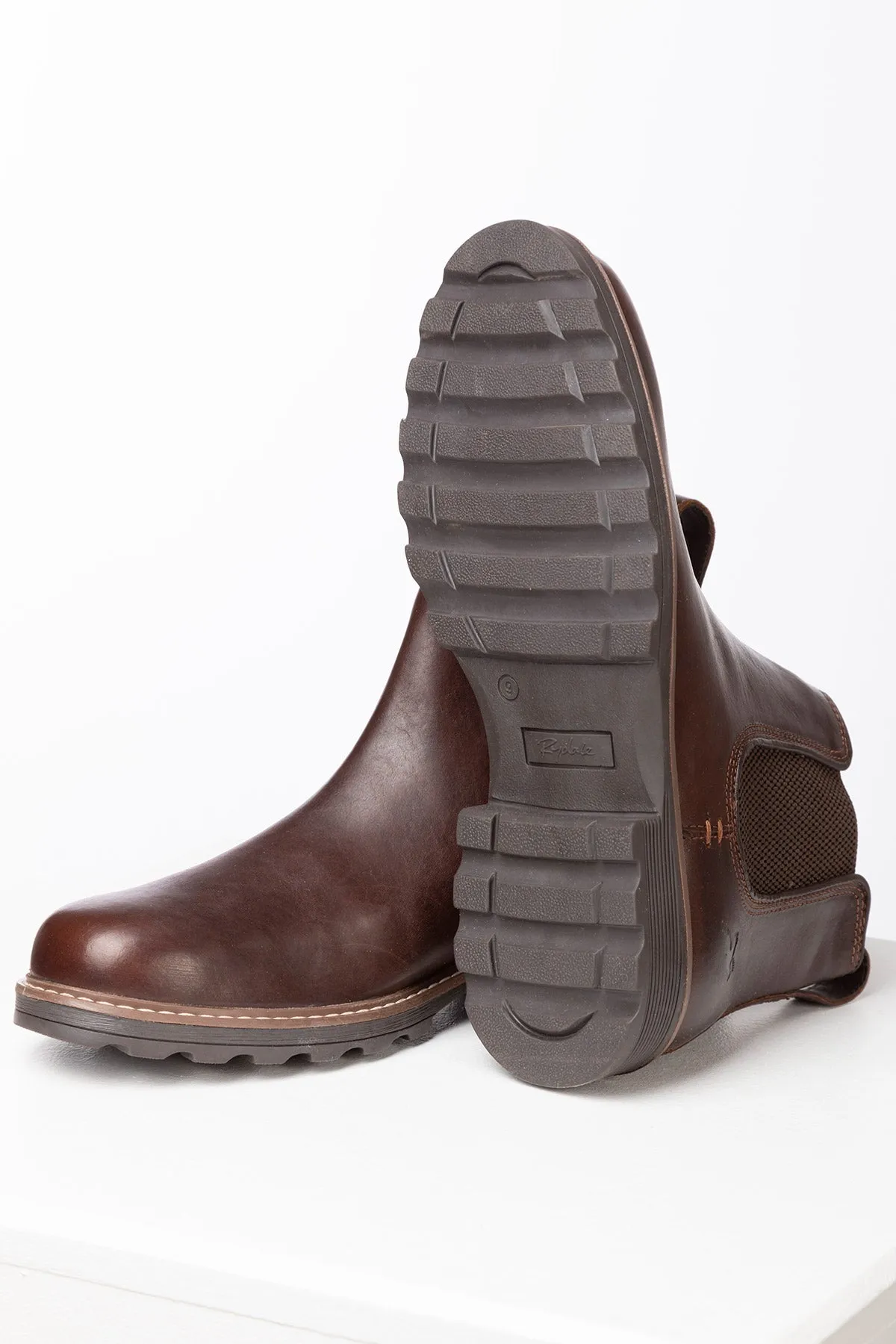 Men's Leather Chelsea Boots - Sledmere