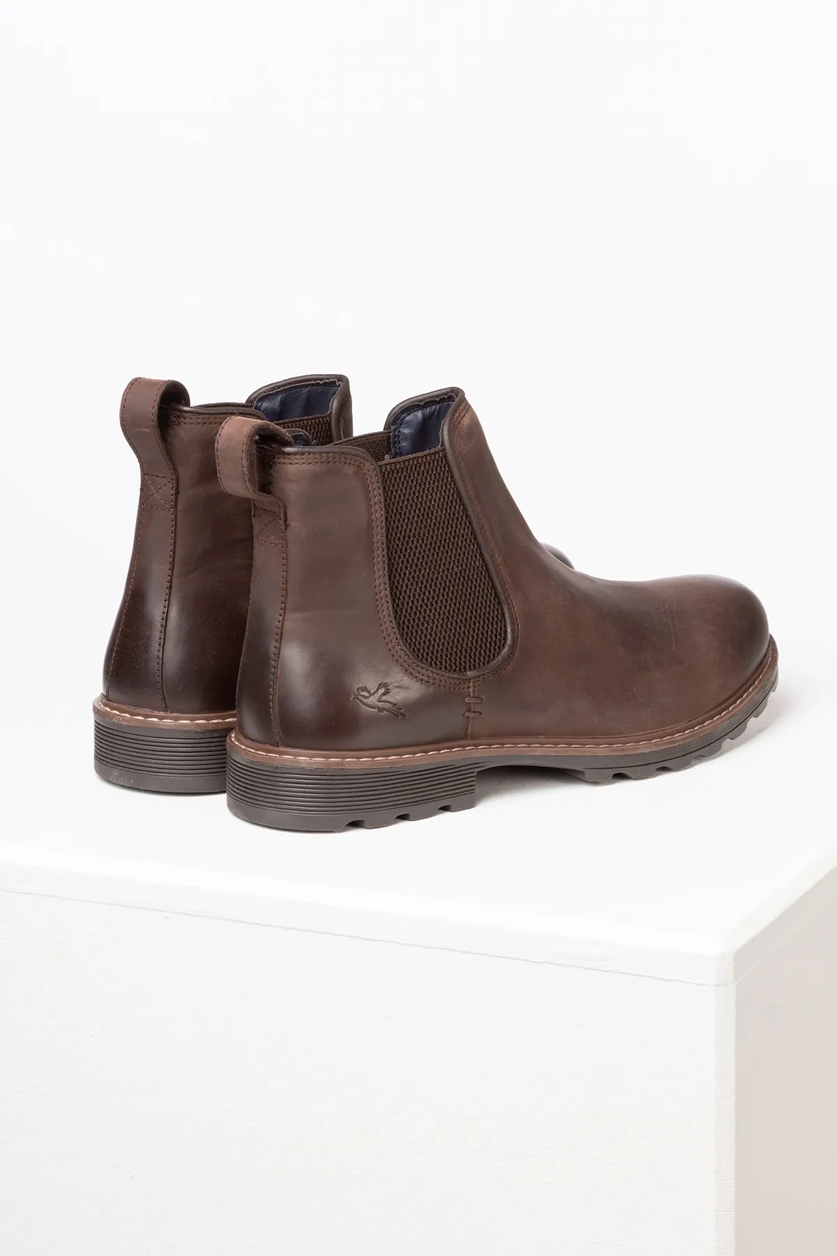 Men's Leather Chelsea Boots - Sledmere