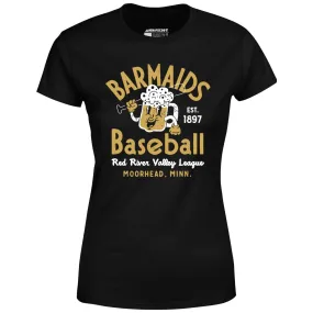 Moorhead Barmaids - Minnesota - Vintage Defunct Baseball Teams - Women's T-Shirt