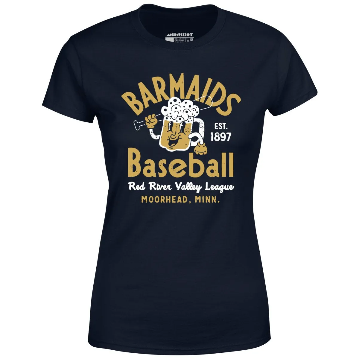 Moorhead Barmaids - Minnesota - Vintage Defunct Baseball Teams - Women's T-Shirt