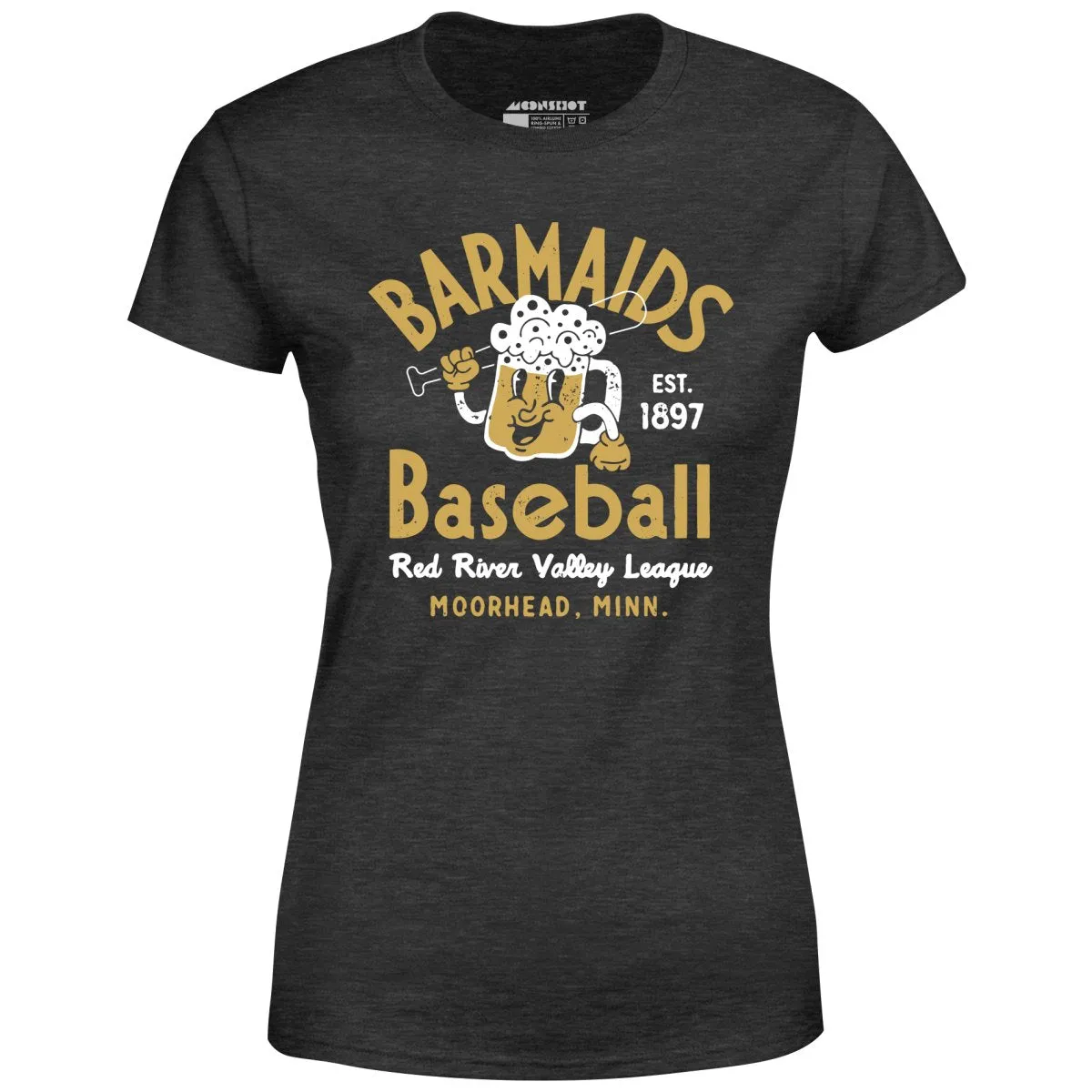 Moorhead Barmaids - Minnesota - Vintage Defunct Baseball Teams - Women's T-Shirt