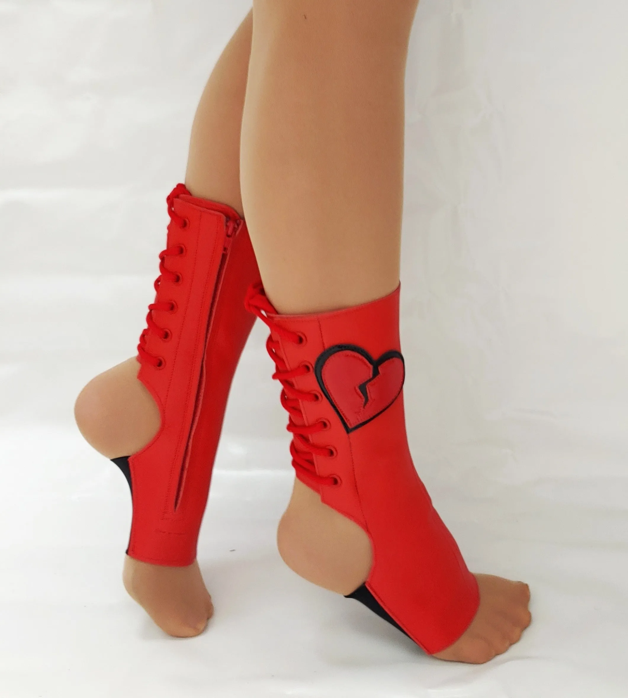 "Heartbreaker" Aerial Boots w/ side ZIPS