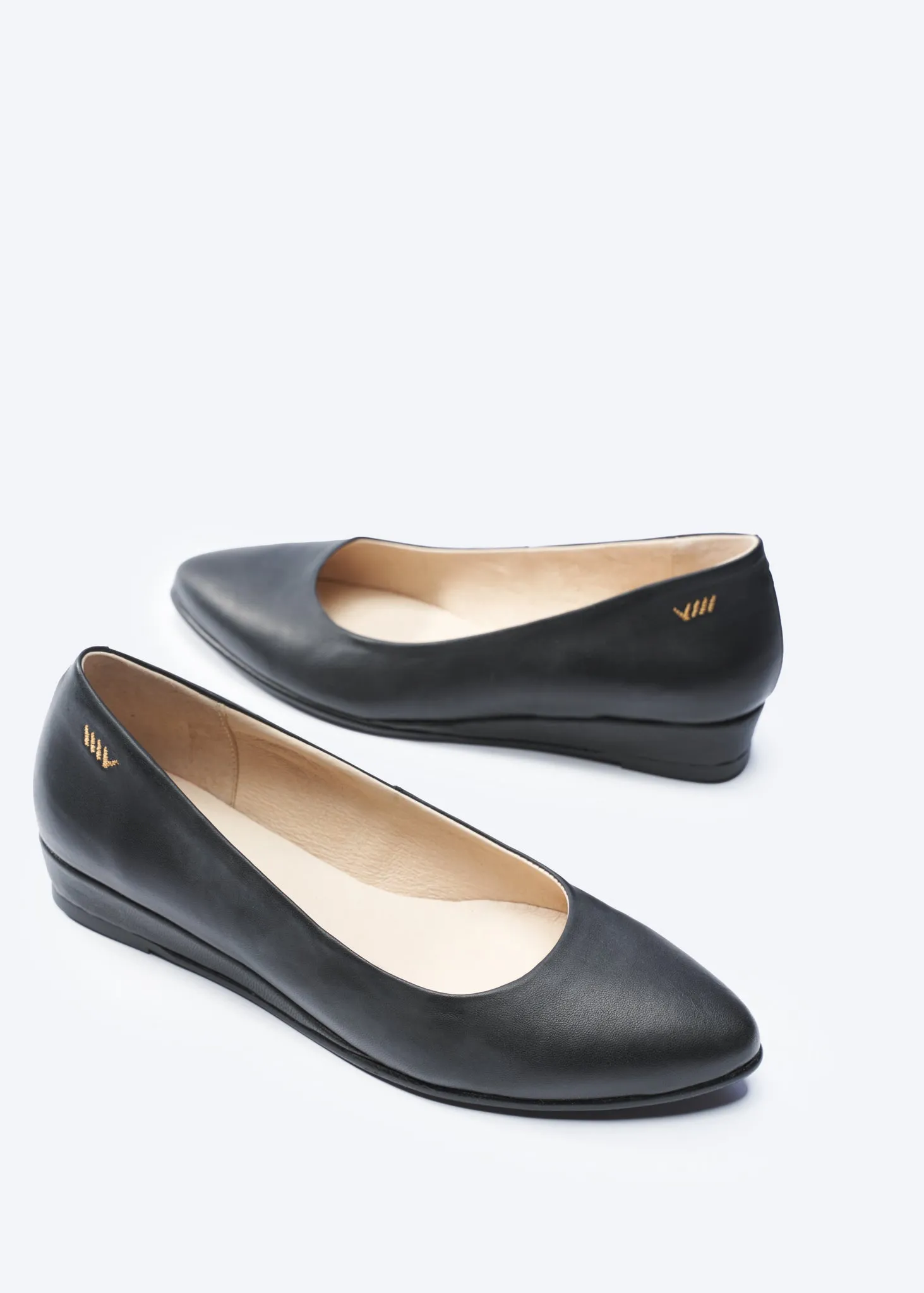 Roma Leather Flats