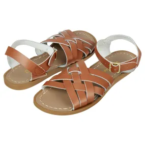 Saltwater Retro Sandals - Tan - Adult