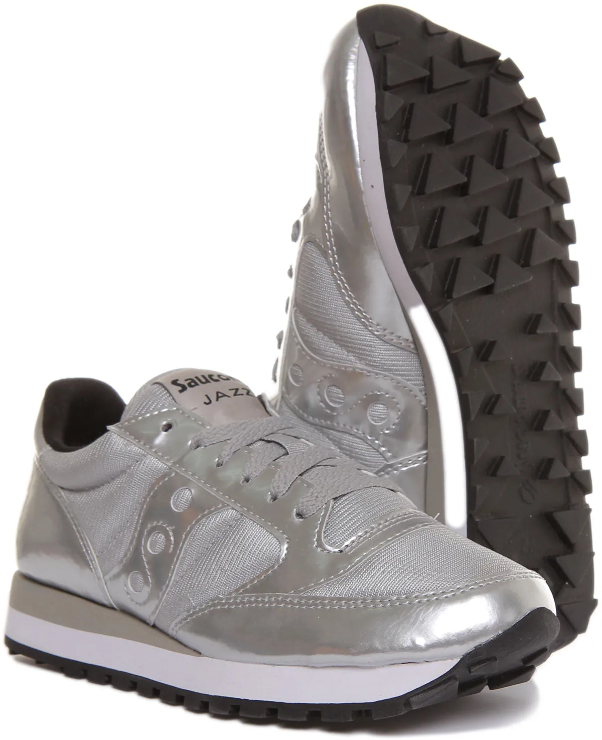 Saucony Jazz Original In Silver For Women