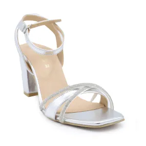 Silver Fancy Sandal 066639