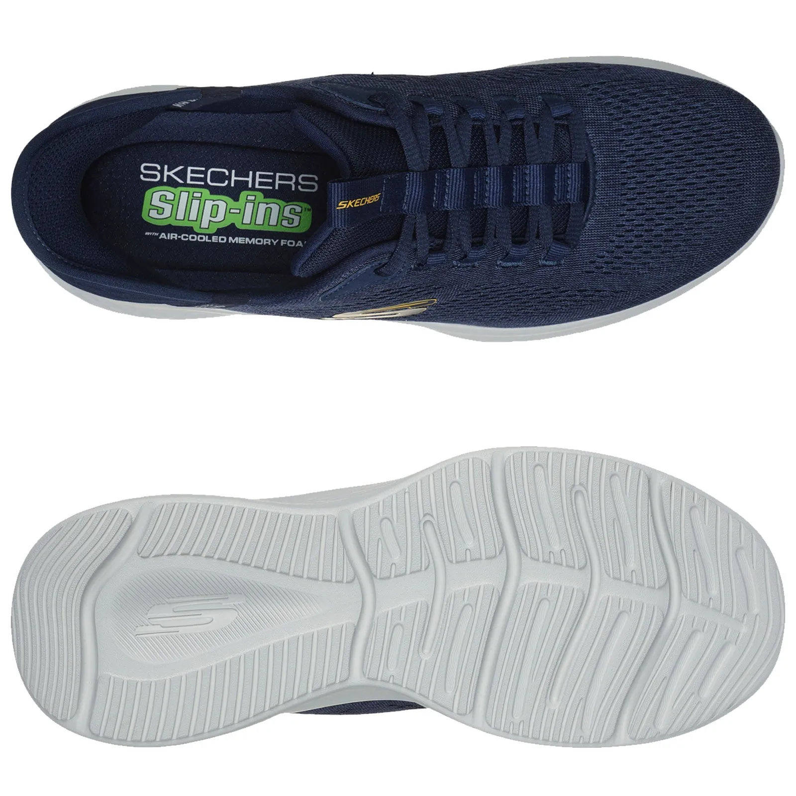 Skechers Mens Skech-Lite Pro Primebase Slip-Ins Trainers