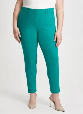 Slim-Leg City Fit Ankle Pants