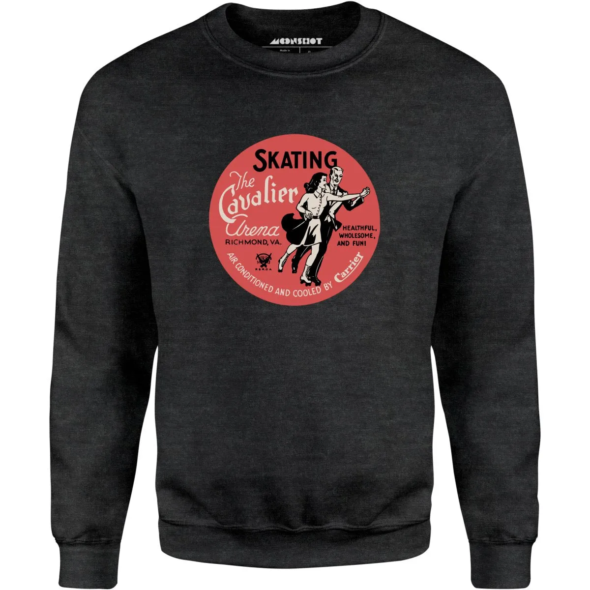 The Cavalier Arena - Richmond, VA - Vintage Roller Rink - Unisex Sweatshirt