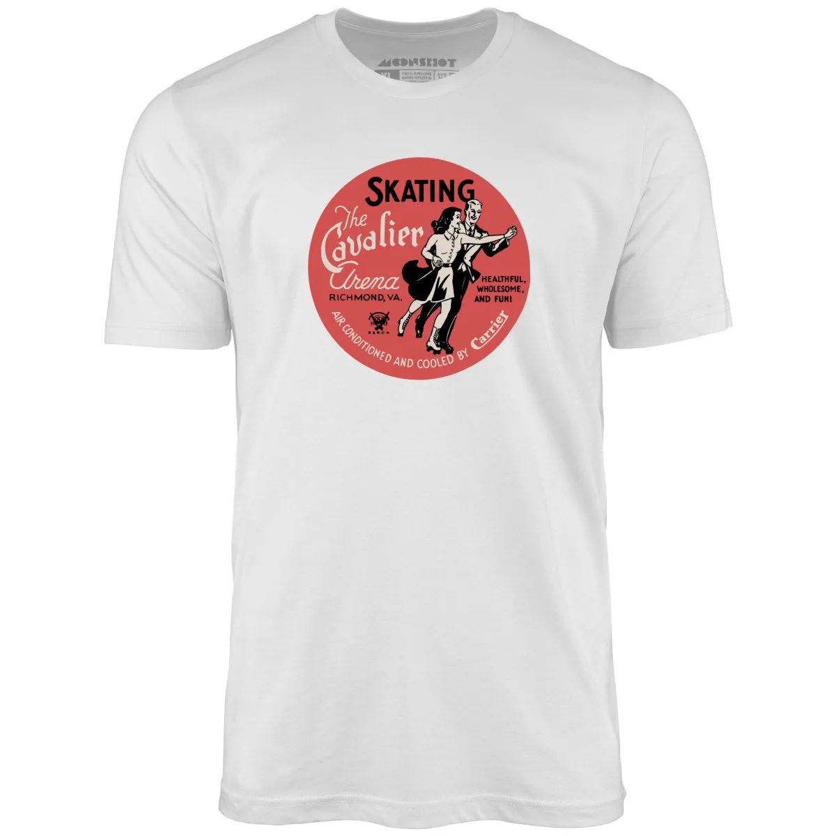 The Cavalier Arena - Richmond, VA - Vintage Roller Rink - Unisex T-Shirt