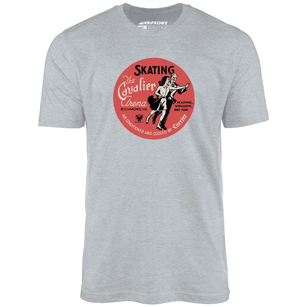 The Cavalier Arena - Richmond, VA - Vintage Roller Rink - Unisex T-Shirt