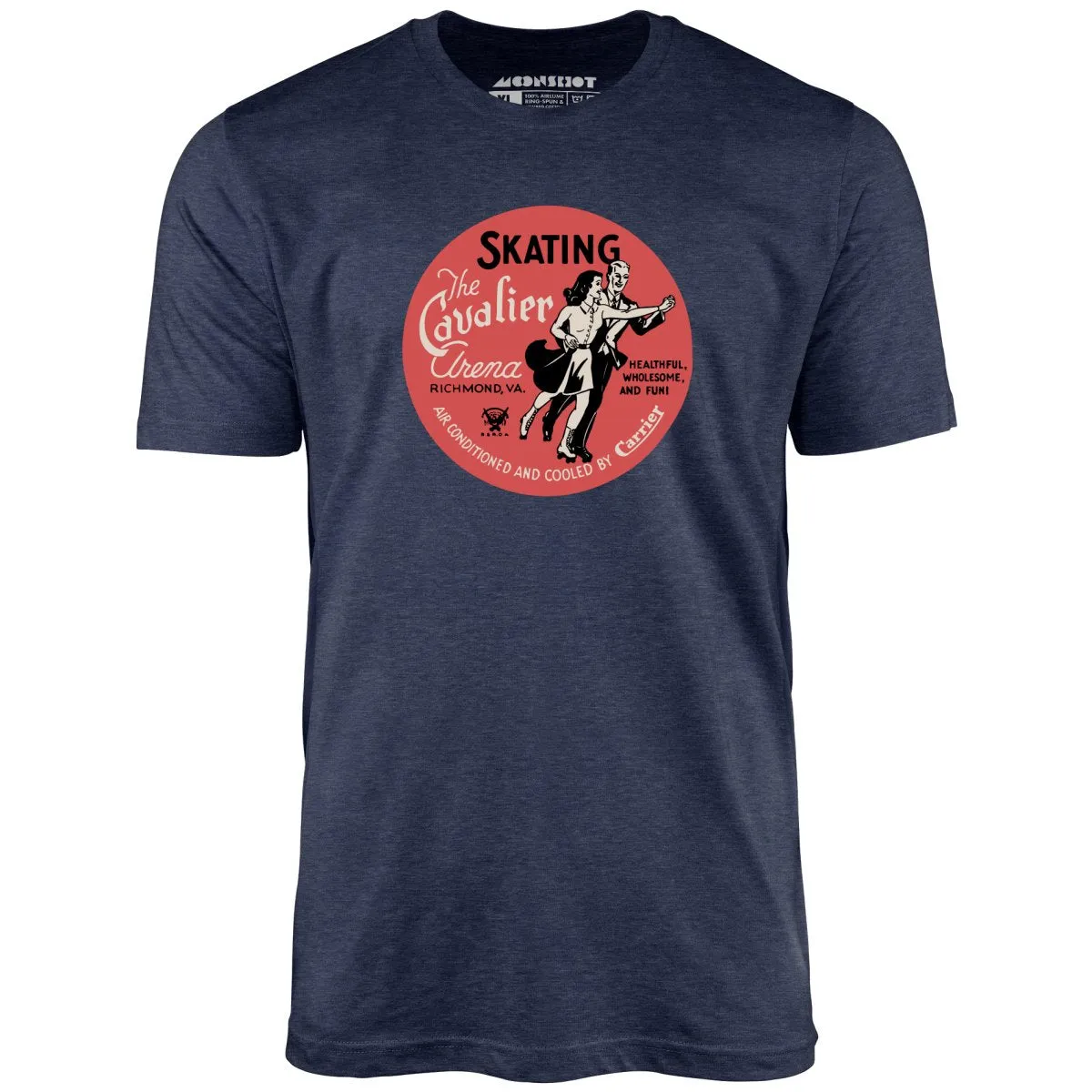 The Cavalier Arena - Richmond, VA - Vintage Roller Rink - Unisex T-Shirt