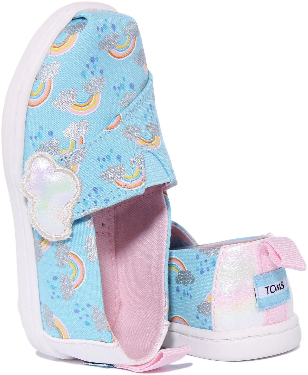 Toms Alpargata In Light Blue For Infants