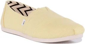 Toms Alpargata In Yellow For Women