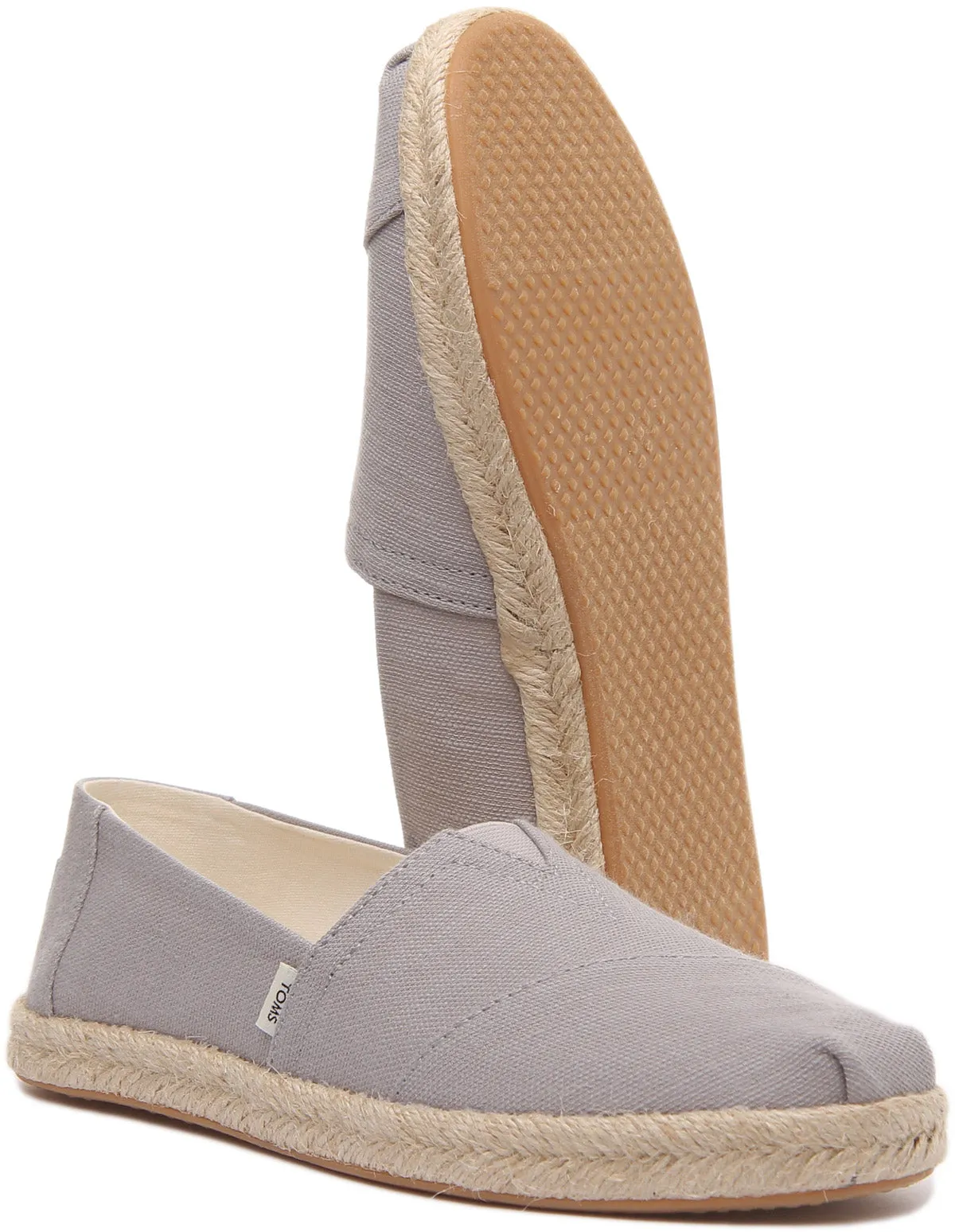 Toms Alpargata Rope In Grey For Women