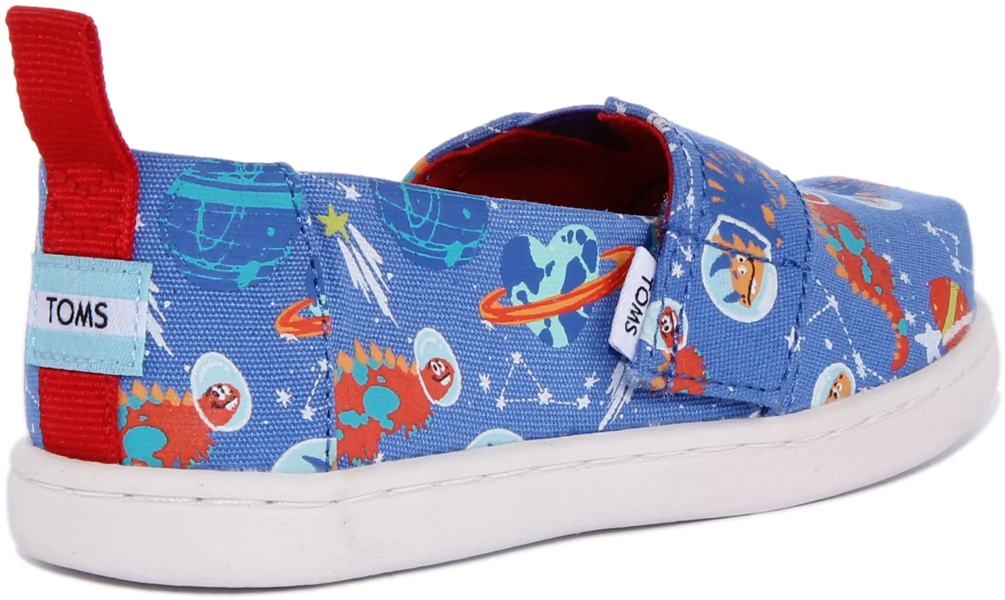 Toms Ulm Alpargata In Blue For Infants