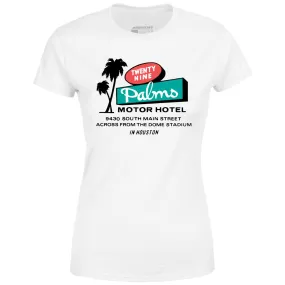 Twenty Nine Palms Motor Hotel - Houston, TX - Women's T-Shirt