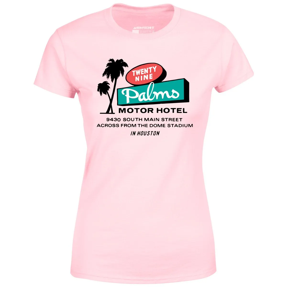 Twenty Nine Palms Motor Hotel - Houston, TX - Women's T-Shirt