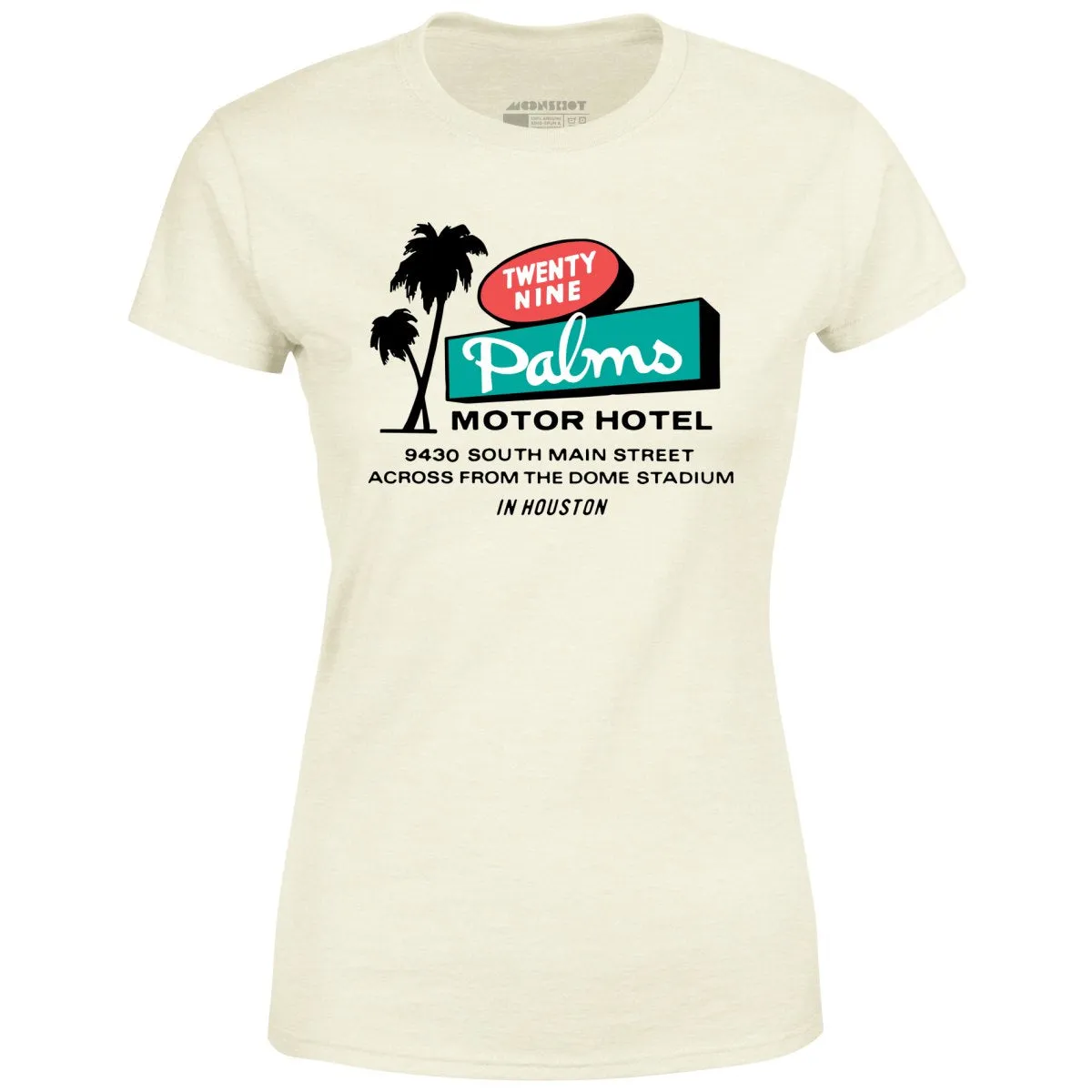 Twenty Nine Palms Motor Hotel - Houston, TX - Women's T-Shirt