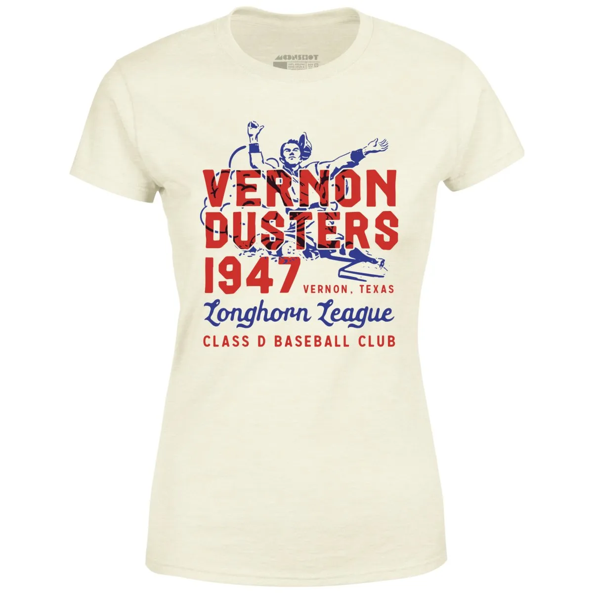 Vernon Dusters - Texas - Vintage Defunct Baseball Teams - Women's T-Shirt