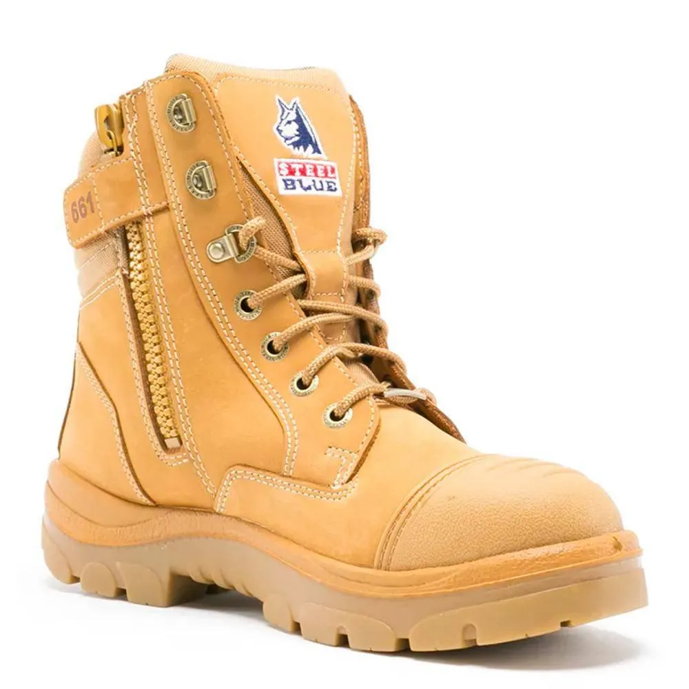 Wheat Southern Cross® Zip Work Boots 312661