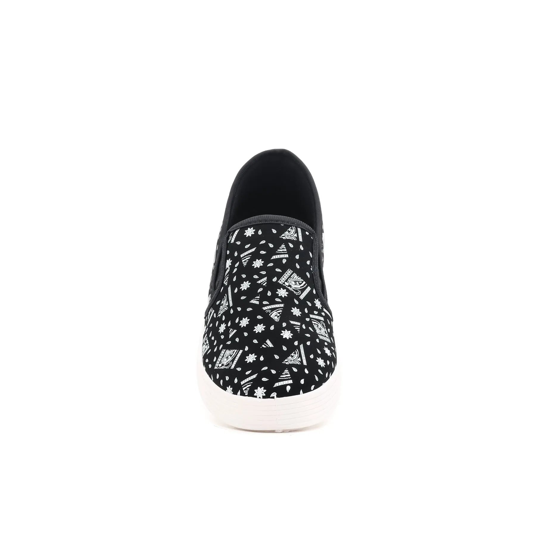 White Slip Ons AT9065