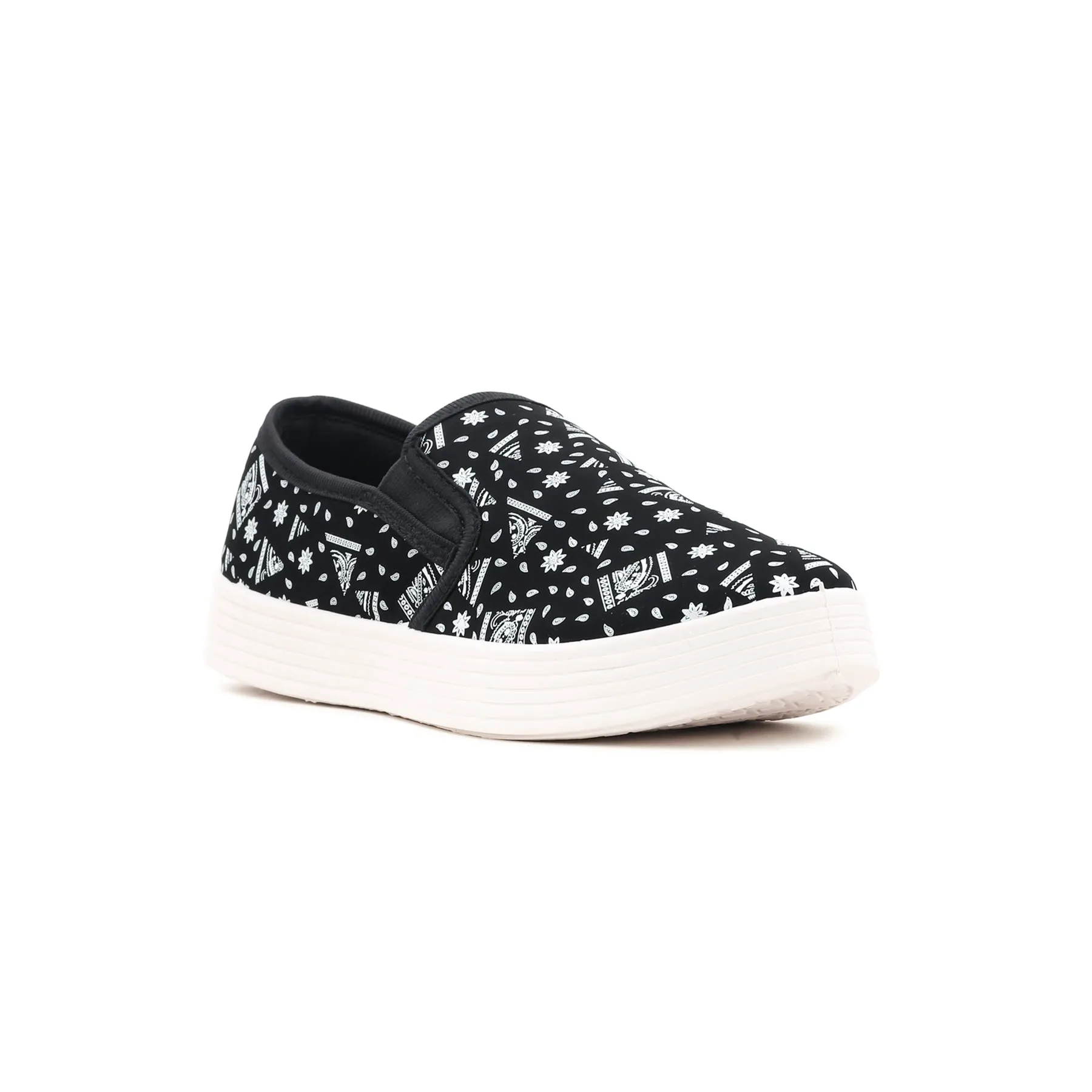 White Slip Ons AT9065