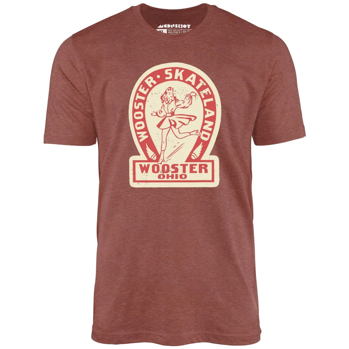 Wooster Skateland - Wooster, OH - Vintage Roller Rink - Unisex T-Shirt